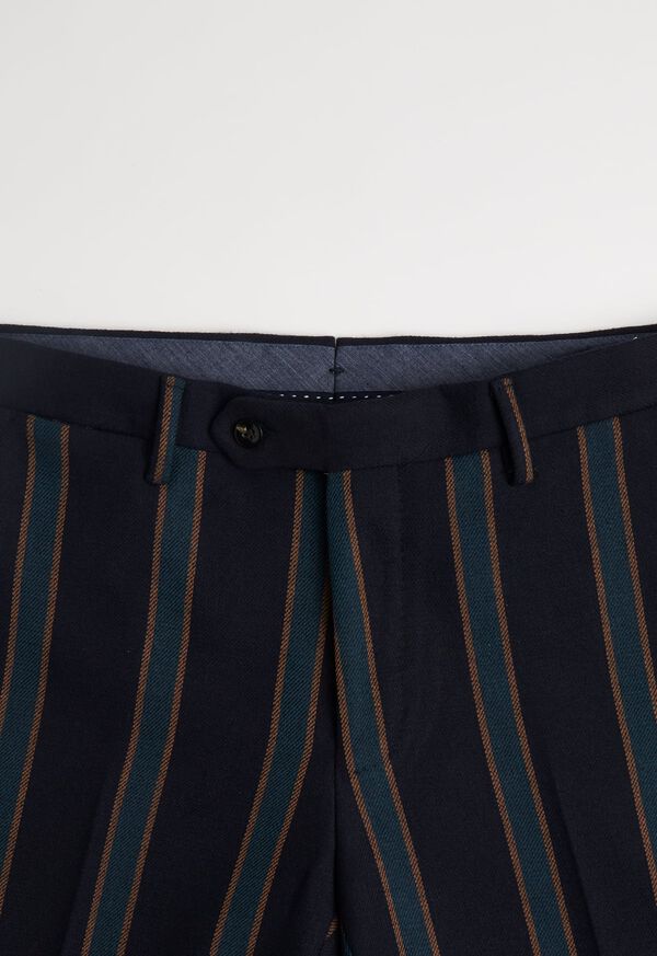Paul Stuart Navy Fancy Stripe Pant, image 3
