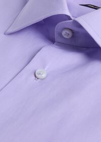 Paul Stuart Spread Collar Micro Check Dress Shirt, thumbnail 2