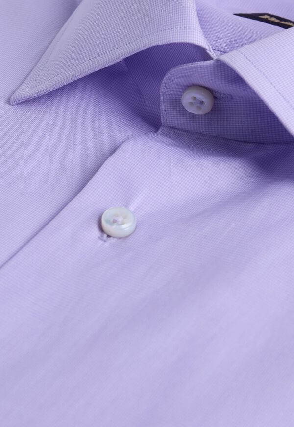 Paul Stuart Spread Collar Micro Check Dress Shirt, image 2