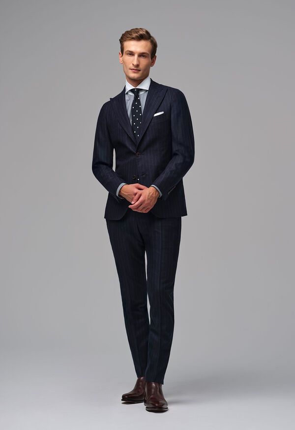 Paul Stuart Wool Stripe Two Button Suit, image 2