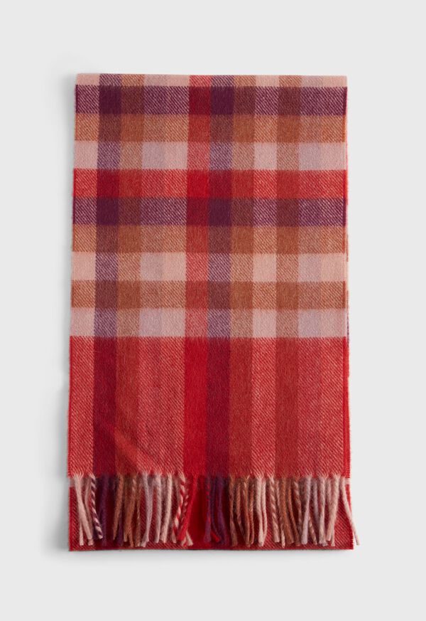 Paul Stuart Bold Plaid scarf, image 2