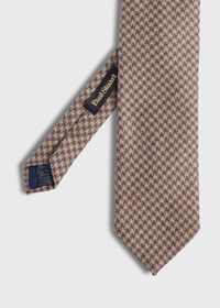 Paul Stuart Wool Houndstooth Tie, thumbnail 1