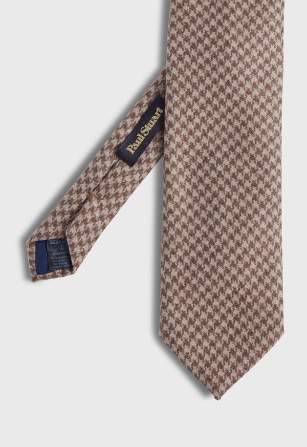 Paul Stuart Wool Houndstooth Tie, image 1