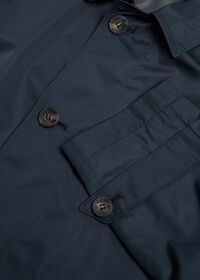 Paul Stuart Partially Lined Nylon Rain Coat, thumbnail 2