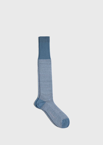 Paul Stuart Parquet Jacquard Sock