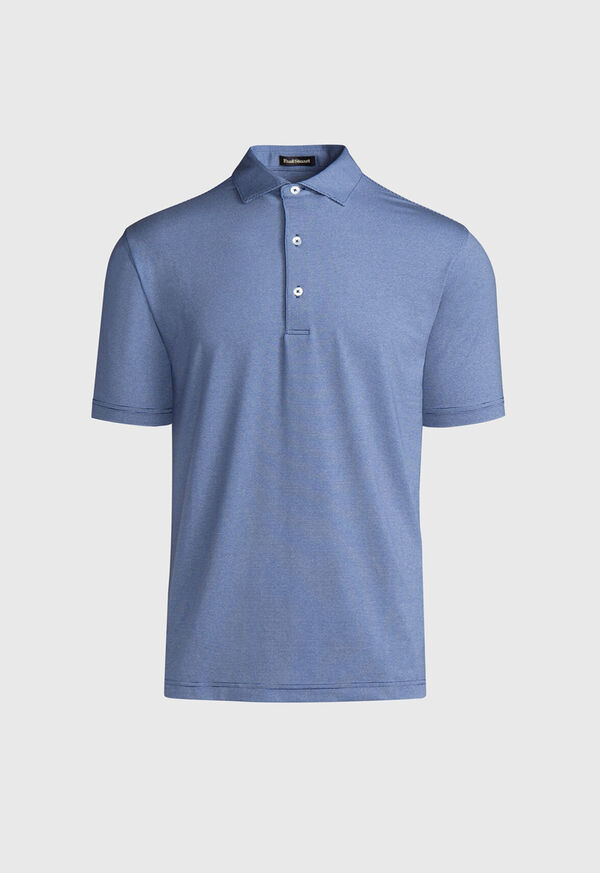Paul Stuart Micro Stripe Performance Polo, image 1