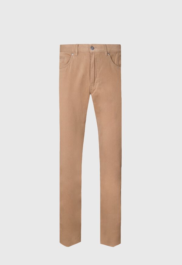 Paul Stuart Brushed Cotton Twill Five Pocket Pant, image 1