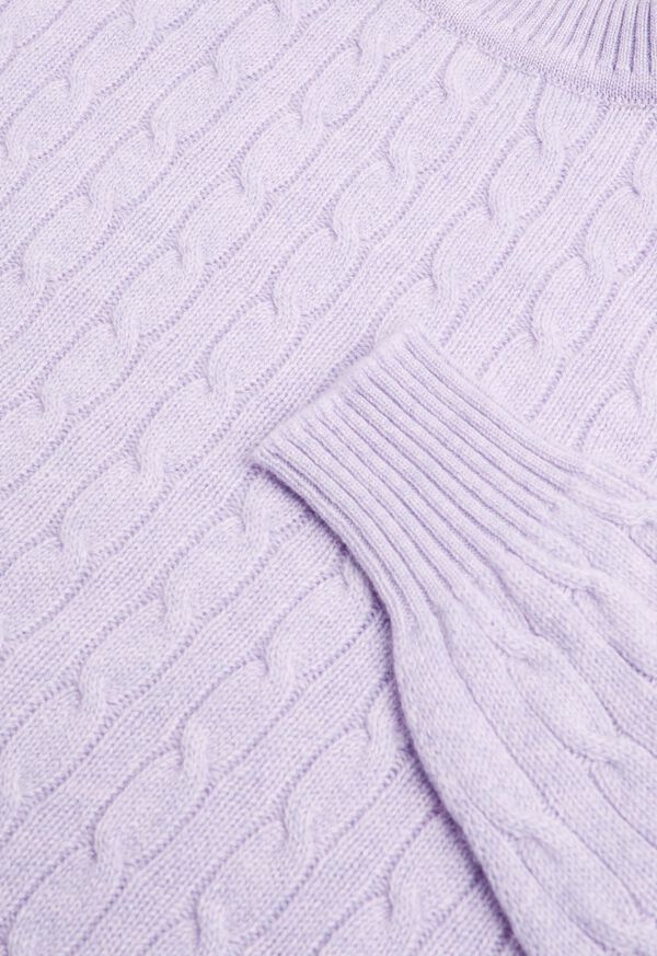 Paul Stuart Scottish Cashmere Cable Knit Turtleneck, image 7