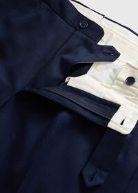Paul Stuart Wool Twill Double Breasted Suit, thumbnail 8