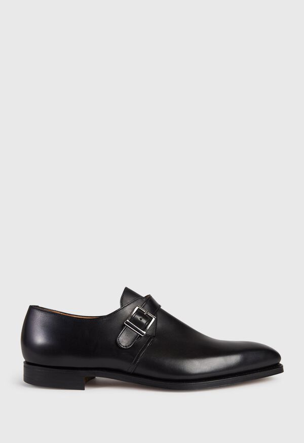 Paul Stuart Earl Leather Monk Strap, image 1
