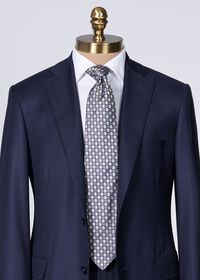 Paul Stuart Silk Jacquard Parquet Tie, thumbnail 2