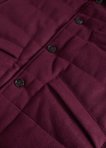 Paul Stuart Wool & Cashmere Quilted Vest