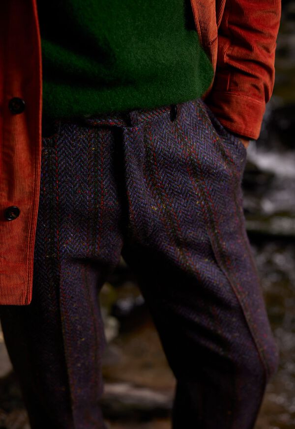Paul Stuart Shetland Wool Tweed Trouser, image 4