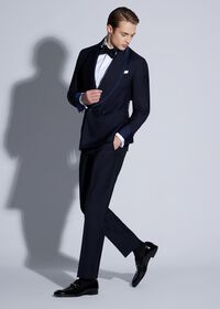 Paul Stuart Double Breasted Shawl Lapel Tuxedo, thumbnail 2