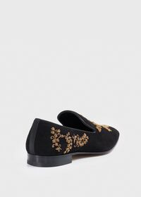 Paul Stuart Memphis Embroidered Formal Slip-On, thumbnail 3