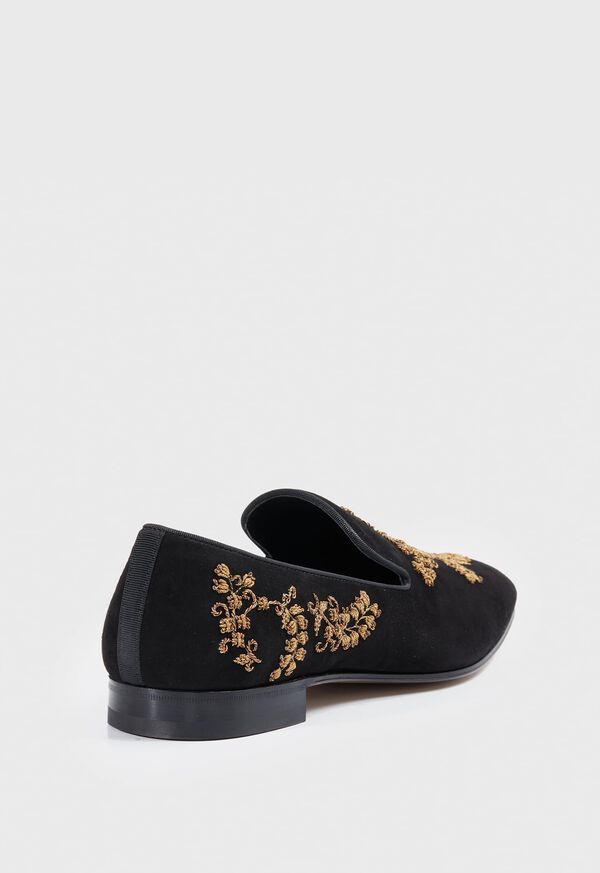 Paul Stuart Memphis Embroidered Formal Slip-On, image 3