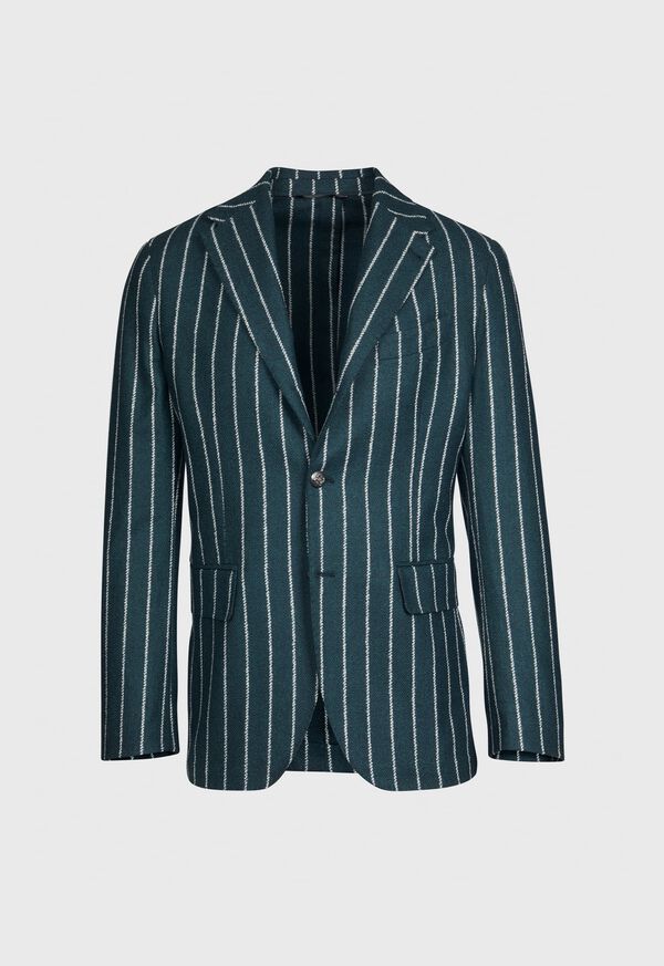 Paul Stuart Stripe Wool Jacket