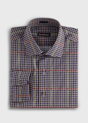 Paul Stuart Multicolor Check Sport Shirt