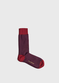 Paul Stuart Wool Horizontal Stripe Sock, thumbnail 1