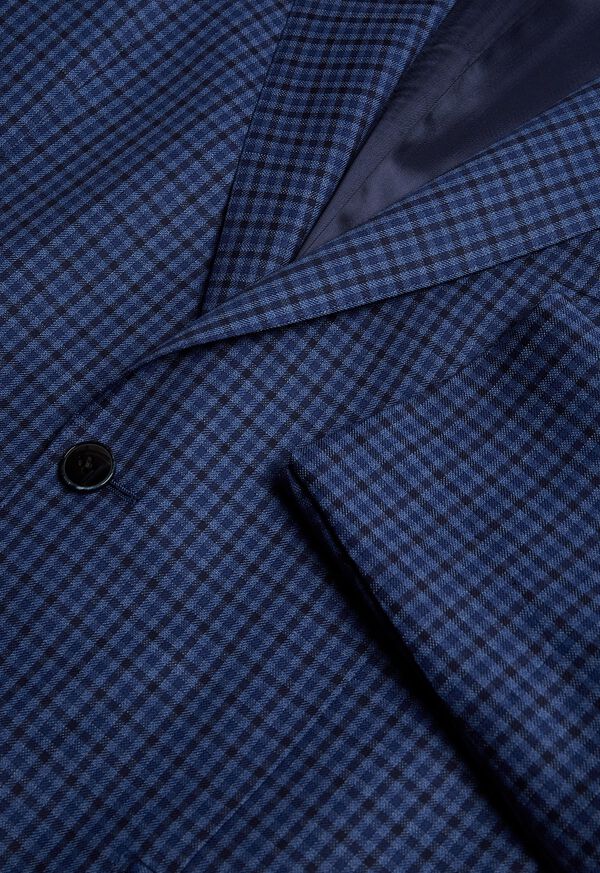 Paul Stuart Tonal Royal Blue Check Sport Jacket, image 2