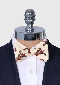 Paul Stuart Wool and Cashmere Pheasant Print Bow tie, thumbnail 2