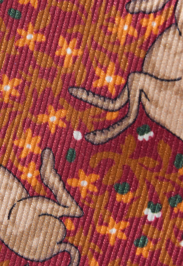 Paul Stuart Silk Print Tie, image 3