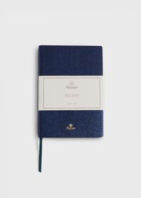 Paul Stuart Pineider Milano Medium Leather Notebook, thumbnail 1