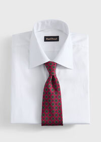 Paul Stuart Silk Medallion Print Tie, thumbnail 2