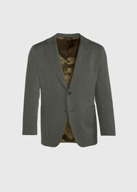 Paul Stuart Green Twill Suit, thumbnail 3