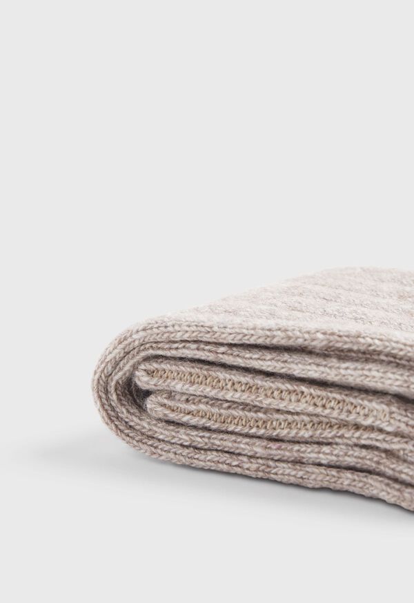 Paul Stuart Cashmere Blend Ribbed Sock, image 2