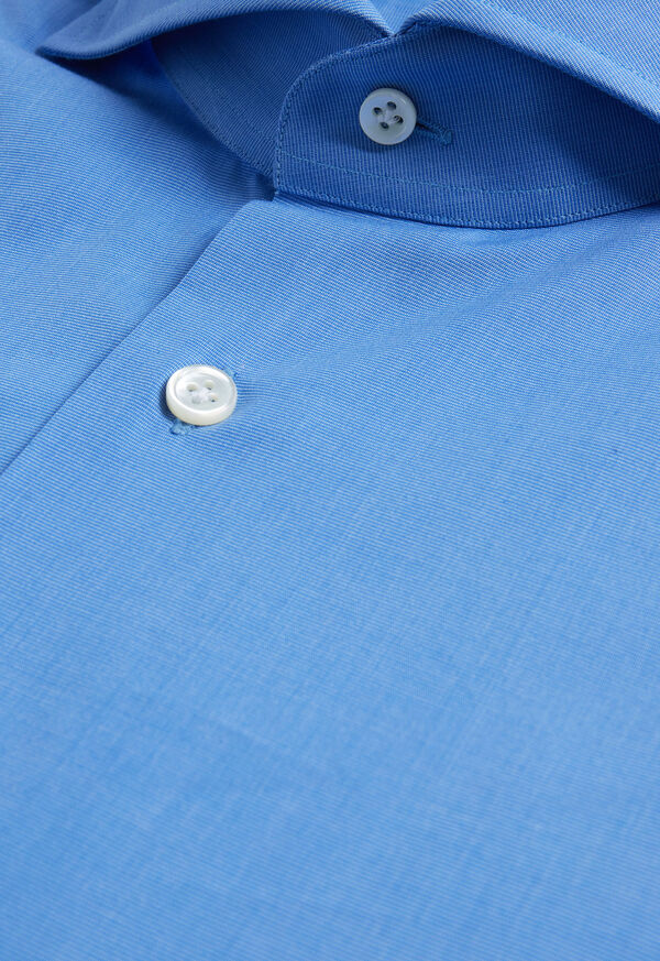Paul Stuart Blue Spread Collar Shirt, image 2
