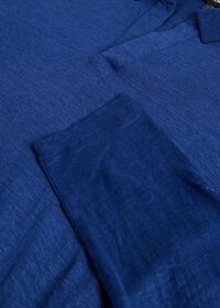 Paul Stuart Long Sleeve Linen Polo, thumbnail 2