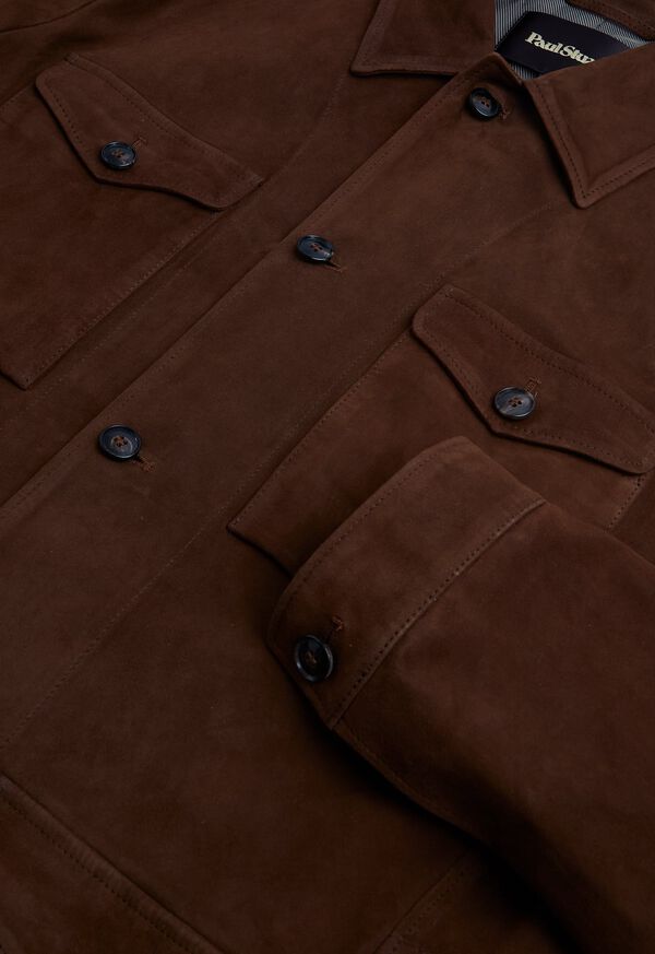 Paul Stuart Suede Field Jacket, image 2