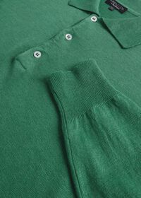Paul Stuart Linen & Cotton Polo Shirt, thumbnail 3