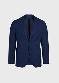 Paul Stuart Cotton Jersey Herringbone Blazer, thumbnail 1