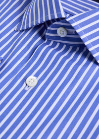 Paul Stuart Cotton Vertical Stripe Sport Shirt, thumbnail 2