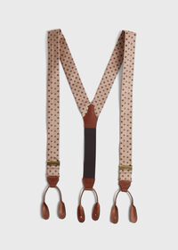 Paul Stuart Mini Medallion Suspenders, thumbnail 1
