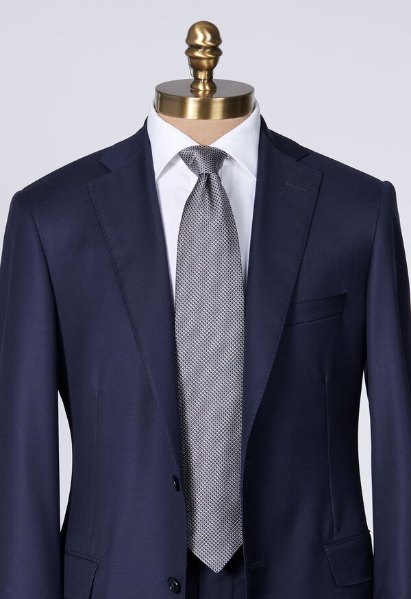 Paul Stuart Woven Silk Micro Deco Tie, image 2