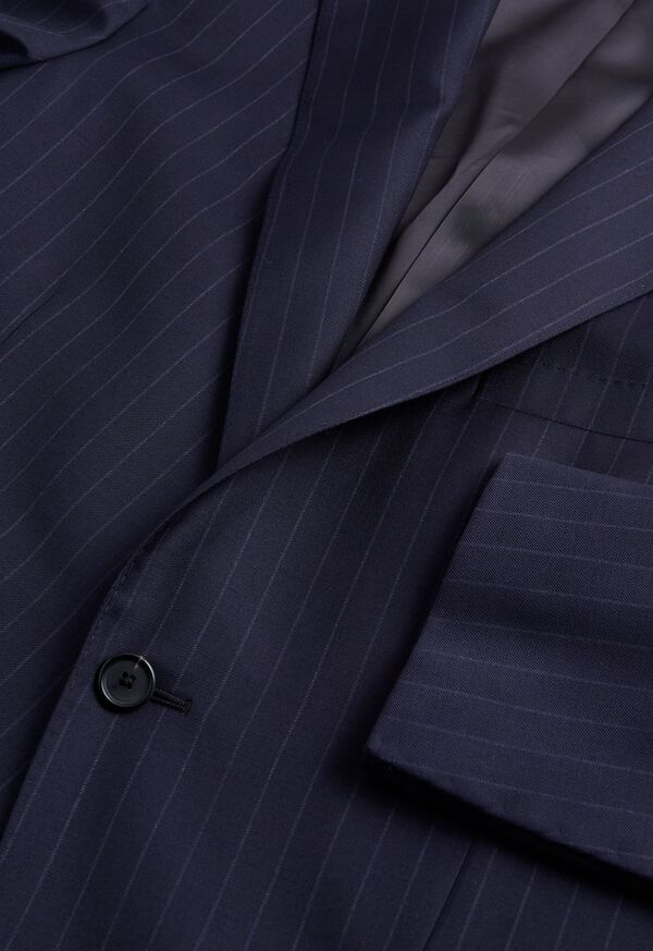 Paul Stuart Wool Stripe All Year Weight Suit, image 3