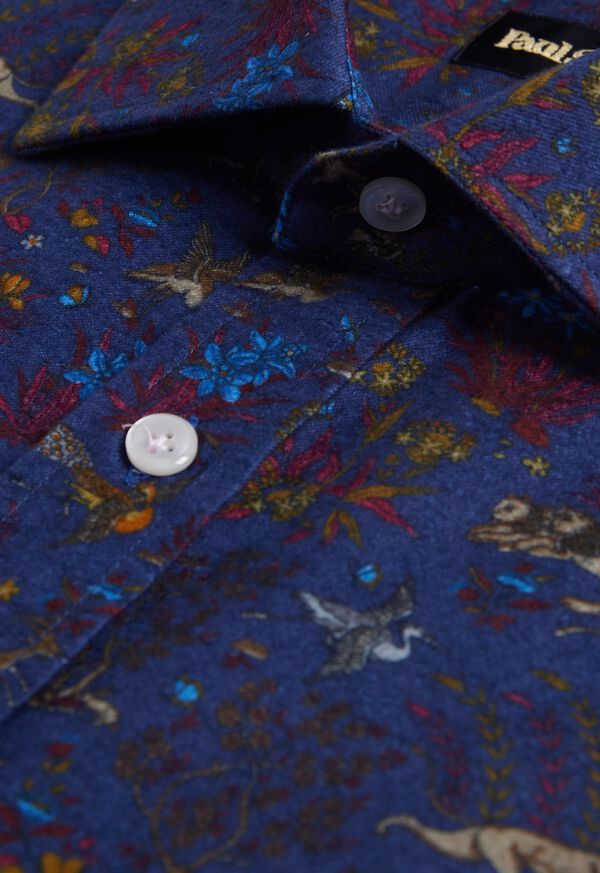 Paul Stuart Tapestry Print Sport Shirt, image 2