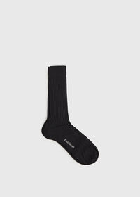 Paul Stuart Classic Merino Wool Ribbed Sock, thumbnail 1