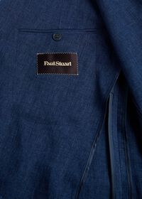 Paul Stuart Blue Linen Jacket, thumbnail 5