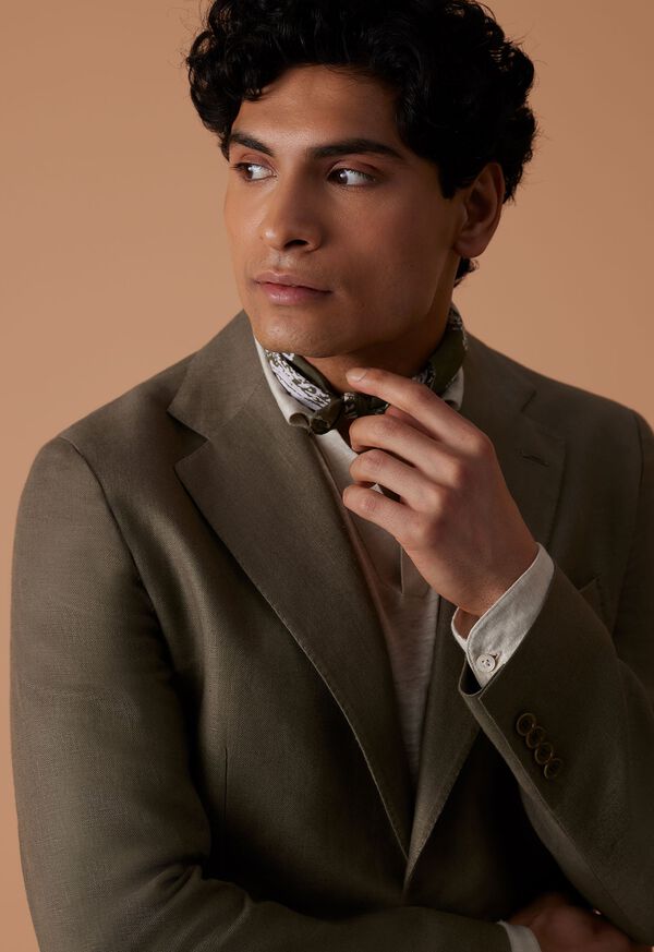 Paul Stuart Linen Solid Sport Jacket, image 5