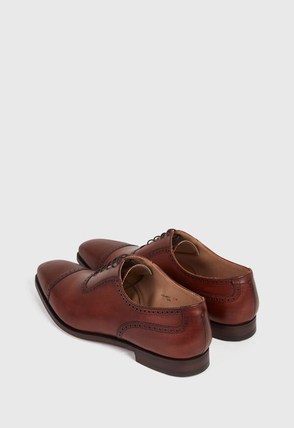 Paul Stuart Westbourne Chestnut Brown Leather Cap-Toe, image 4