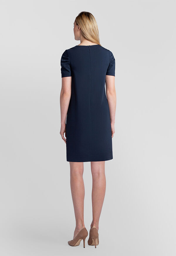 Paul Stuart Dress with Ruched Sleeves, image 4