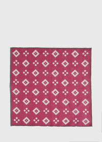 Paul Stuart Linen Medallion Pocket Square, thumbnail 3
