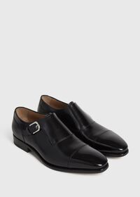 Paul Stuart Giordano Leather Monk Strap, thumbnail 4