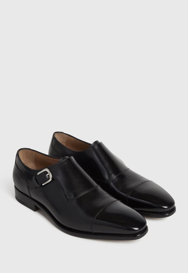 Paul Stuart Giordano Leather Monk Strap, image 4