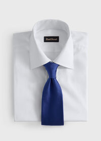 Paul Stuart Solid Mogador Silk & Cotton Tie, thumbnail 2