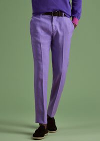 Paul Stuart Garment Washed Linen Pant, thumbnail 2